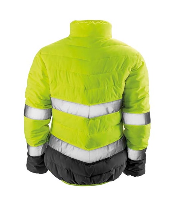 Women's soft padded safety jacket