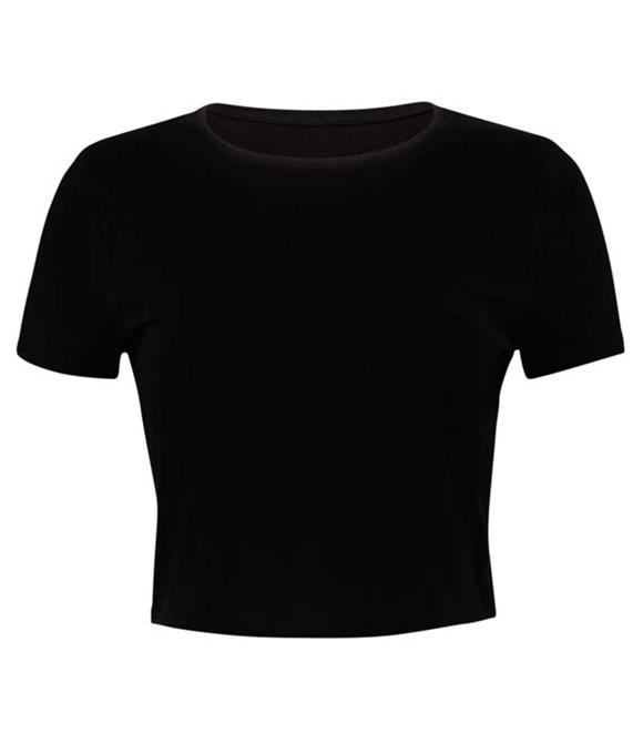 Bella+Canvas Bella Canvas Women's polycotton crop tee