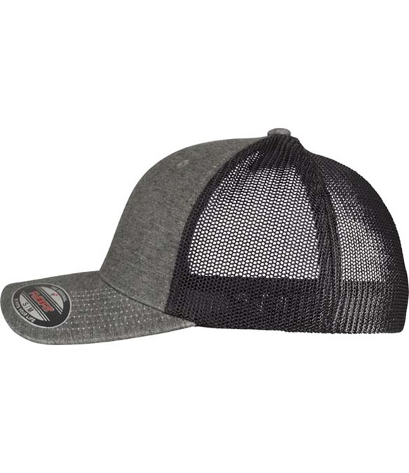 Retro trucker melange cap (6511M)