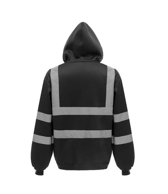 Yoko Hi-vis zip hoodie (HVK07)