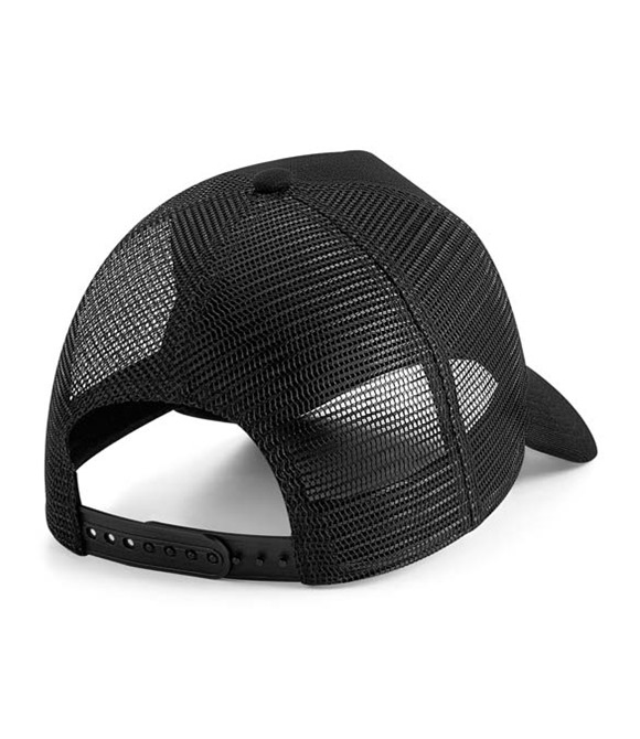 Microknit snapback trucker