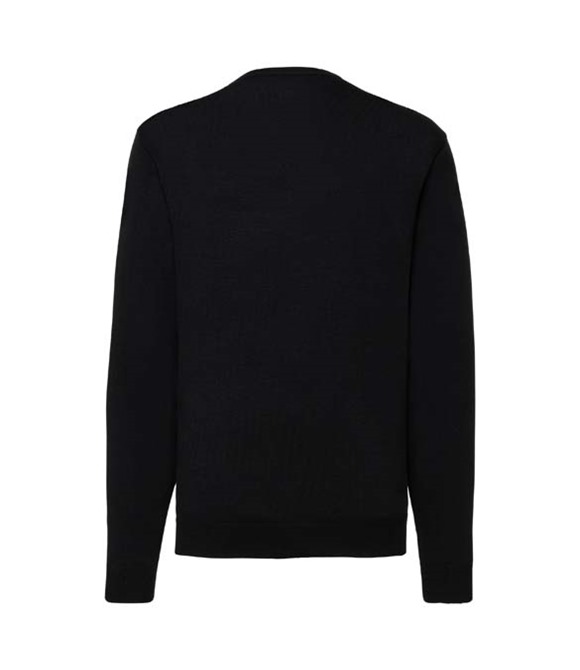 Russell Collection Crew neck knitted pullover