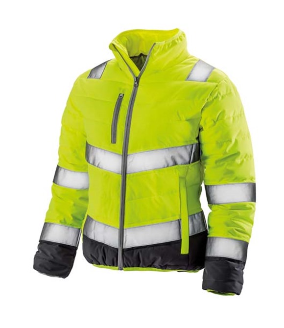 Women's soft padded safety jacket