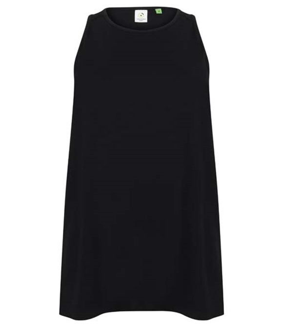 Women's open back vest