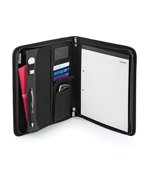 Quadra Burbank zipper portfolio