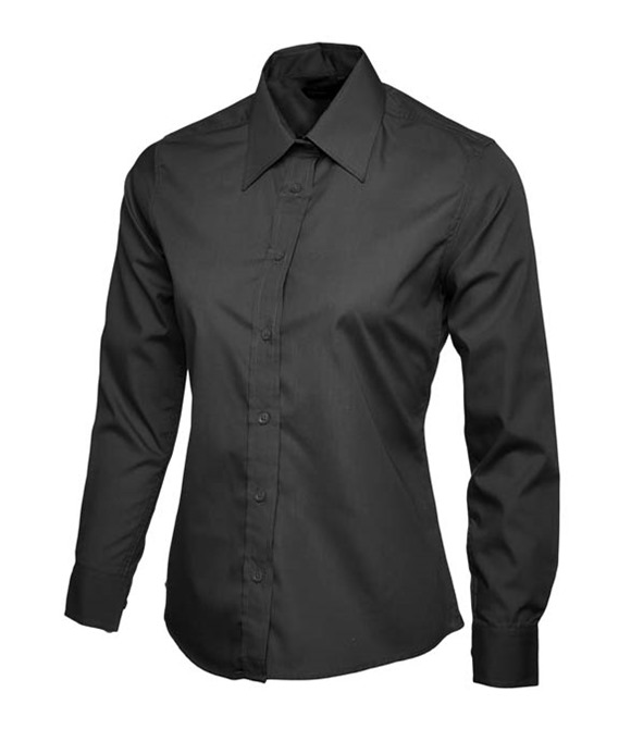 Uneek Ladies Poplin Full Sleeve Shirt