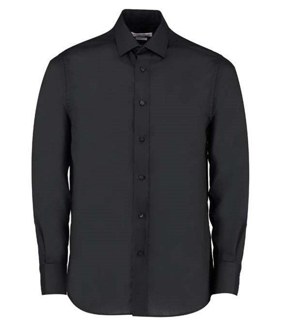 Kustom Kit Tailored business shirt long-sleeved (tailored fit)