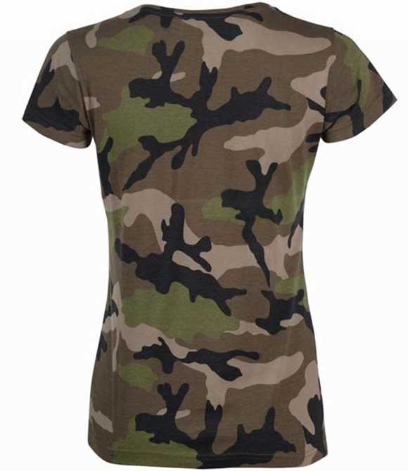 SOL'S Ladies Camo T-Shirt