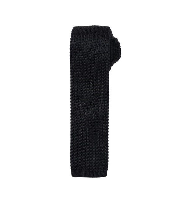 Slim knitted tie
