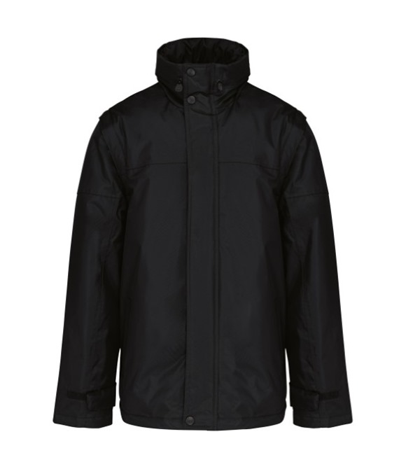Factory detachable sleeve blouson jacket