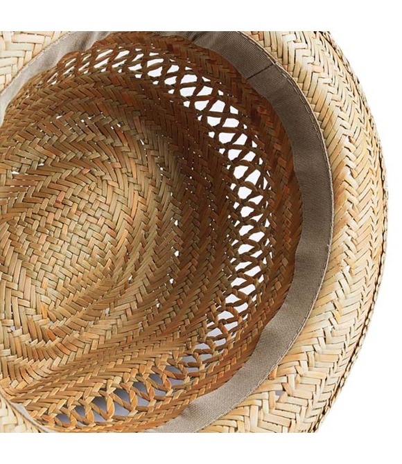 Straw summer trilby