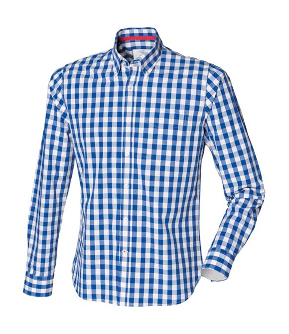 Front Row Checked cotton shirt