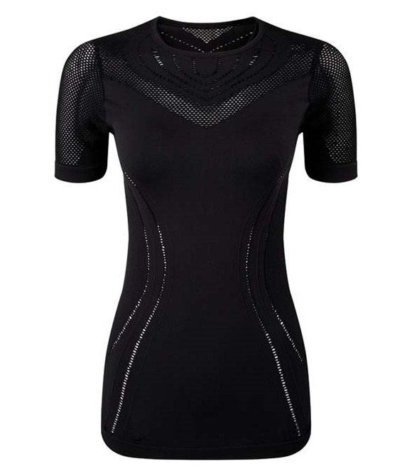 TriDri� Women's seamless '3D fit' multi-sport reveal sports top