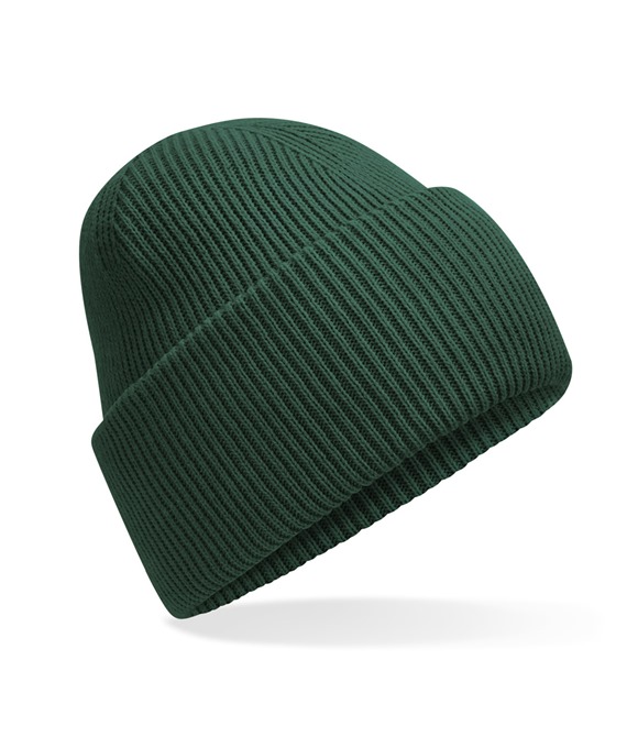 Classic engineered deep-cuffed beanie
