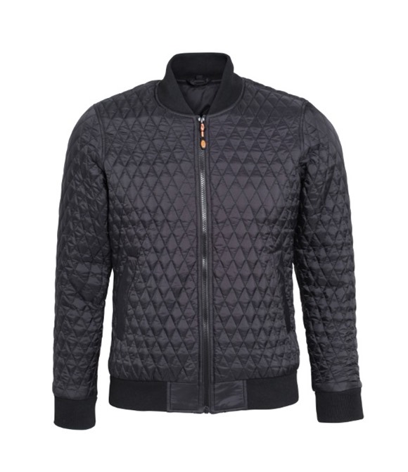Women's quilted flight jacket