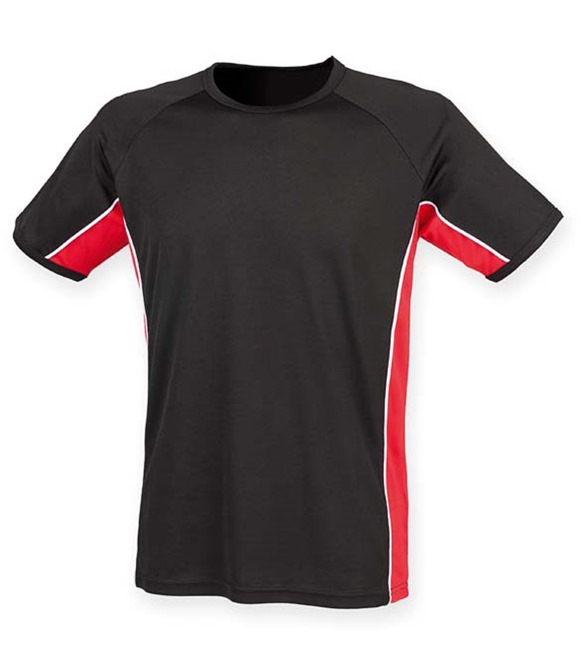 Finden & Hales Performance panel t-shirt