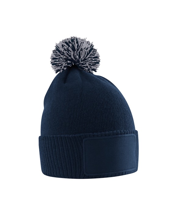 Kids snowstar patch beanie