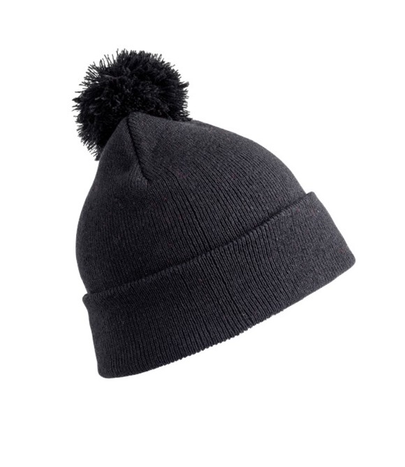 Junior pom pom beanie