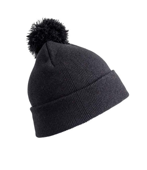 Result Winter Essentials Junior pom pom beanie