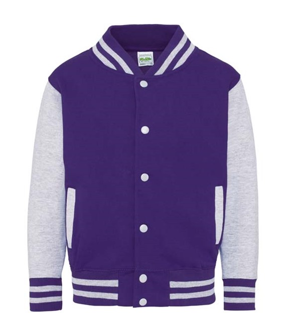 AWDis Just Hoods AWDis Hoods Kids varsity jacket