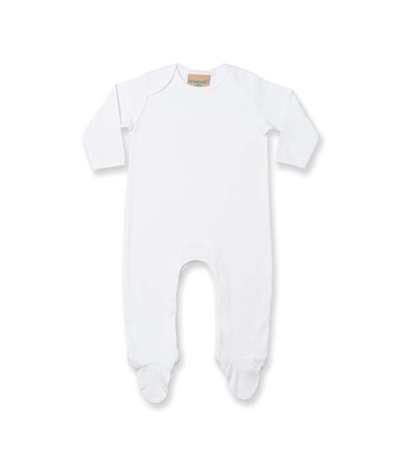 Larkwood Contrast long sleeve sleepsuit