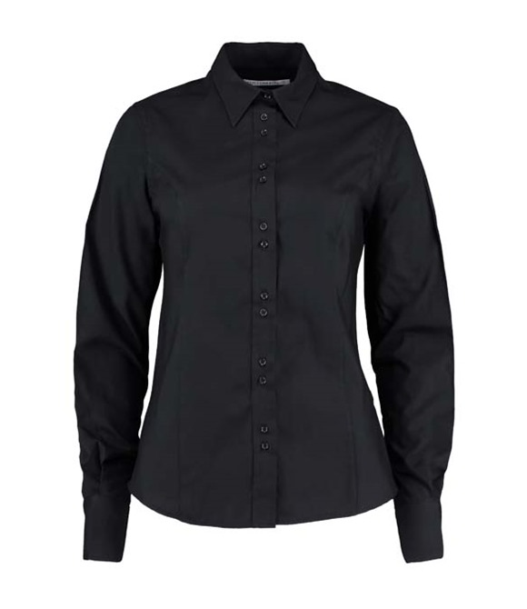 Kustom Kit Women's city business blouse long sleeve