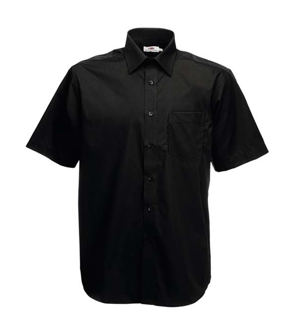 Fruit of the Loom Poplin short sleeve shirt