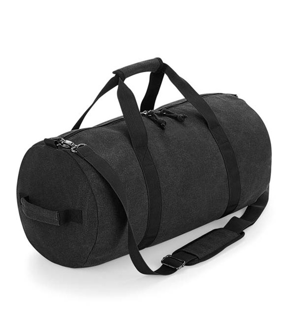 BagBase Vintage canvas barrel bag