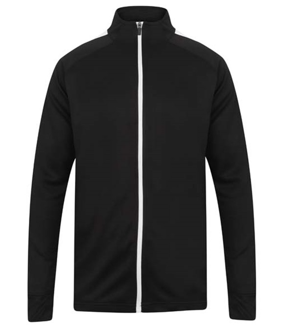 Knitted tracksuit top