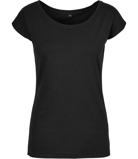 Women's wide neck tee