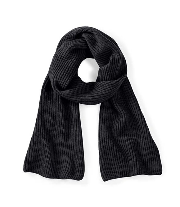 Beechfield Metro knitted scarf