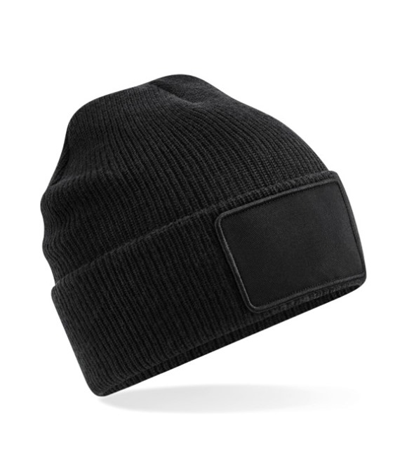 Removable patch Thinsulate� beanie