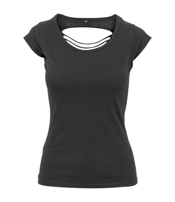 Women's back cut tee