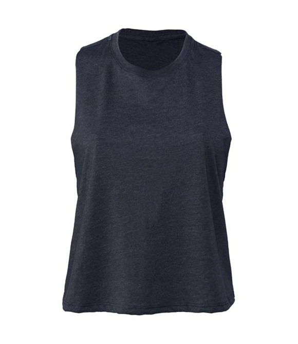 Bella+Canvas Bella Canvas Women's racerback cropped tank