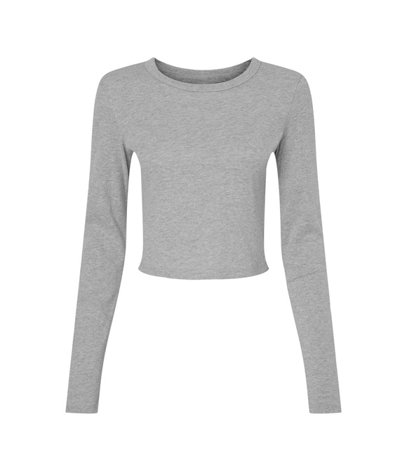 Women�s micro rib long sleeve baby t-shirt