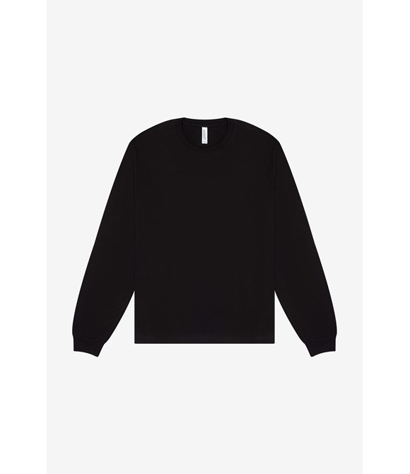 Unisex heavy boxy long sleeve tee
