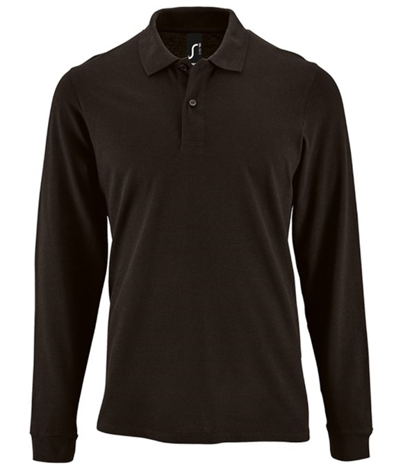 Perfect Long Sleeve Piqué Polo Shirt