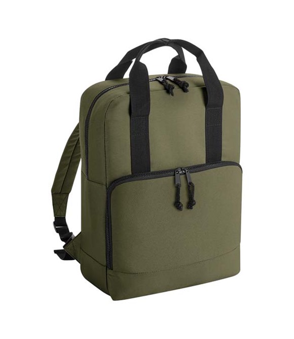 BagBase Recycled twin handle cooler backpack
