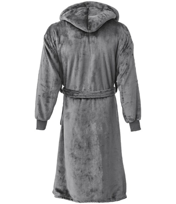 Brand Lab Unisex Hooded Cuffed Robe