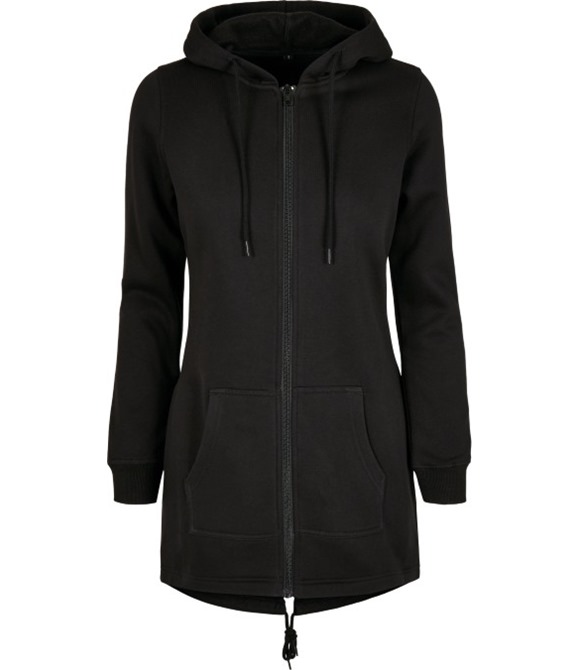 Build Your Brand Women's sweat parka