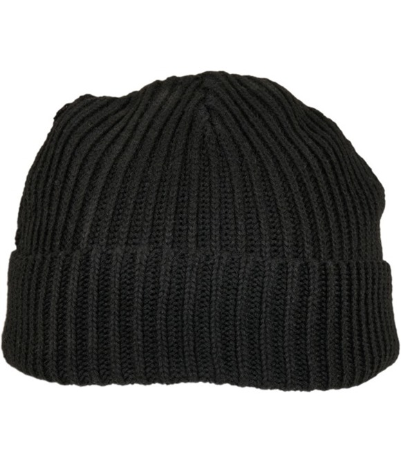 Build Your Brand Recycled yarn fisherman beanie