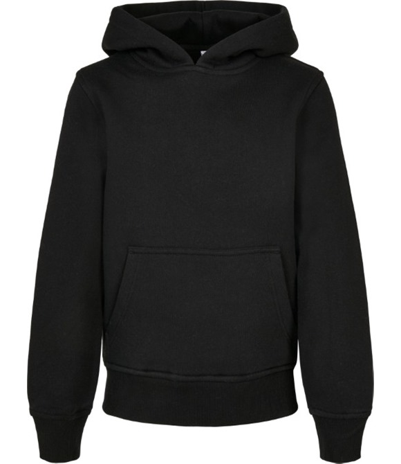 Build Your Brand Organic kids basic hoodie