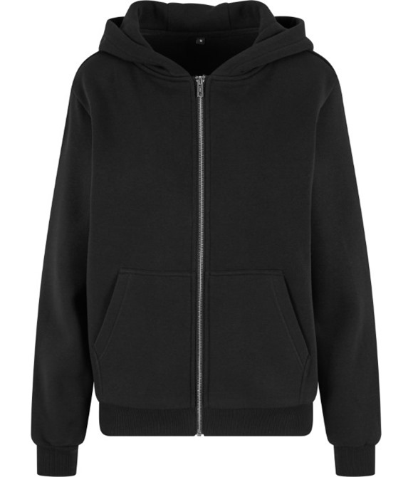 Women�s fluffy zip hoodie