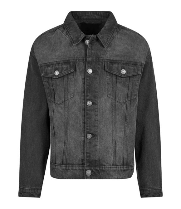 Heavy ounce boxy denim jacket