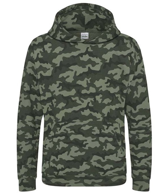 AWDis Just Hoods AWDis Hoods Kids camo hoodie