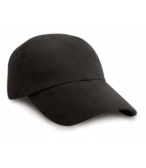 Result Headwear Low-profile heavy brushed cotton cap