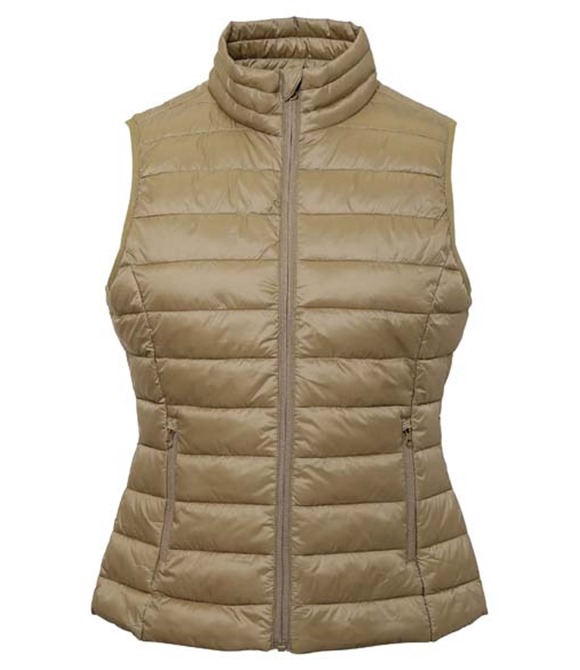 Women's terrain padded gilet