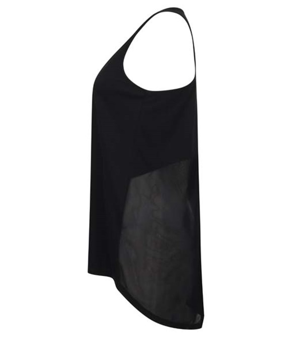 Women's open back vest