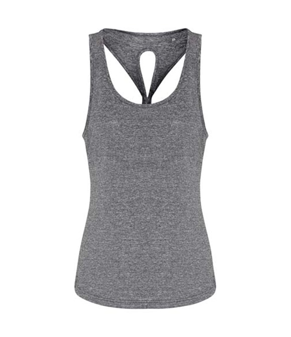 ® TriDri� Women's yoga knot vest