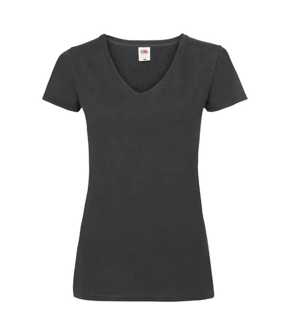 Fruit of the Loom Women's valueweight v-neck T